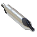 5 PC #6 HSS Center Drill & Contersink 60° 7/32" x 1/2" 3" Length