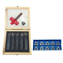 5 PC 1/2" Indexable Carbide Insert Turning Tool + 10 PC 1/2" Inserts