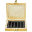 5 PC 1/4" Indexable Carbide Insert Turning Tool Bit Lathe Set