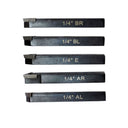 5 PC 1/4" Indexable Carbide Insert Turning Tool Bit Lathe Set