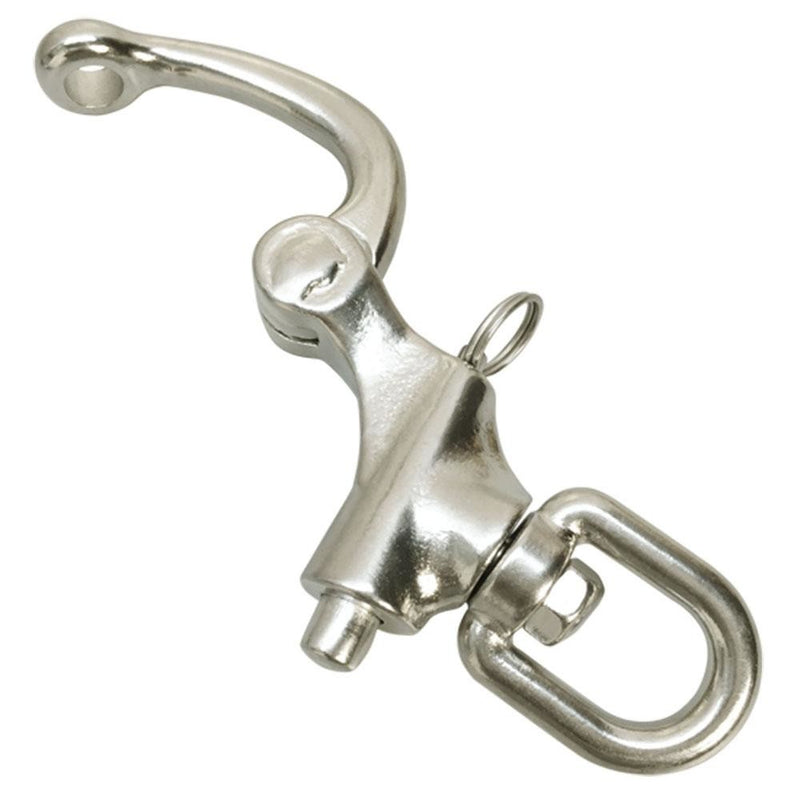5 PC 2-3/4" 70mm Snap Shackle with Swivel Eye Stainless Steel Marine Grade 316