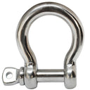 5 PC 3/16'' Chain Rigging Bow Shackle Anchor for Boat Stainless Steel Paracord