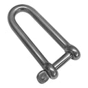 5 Pc 3/8'' Captive Pin Long D-Shackle Stainless Steel For Boat Marine 1,000 Lbs