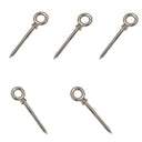 5 PC 5/16" x 3-3/16" Stainless Steel SS 316 Screw Lag Eye Bolt 3/4" Eye Diameter