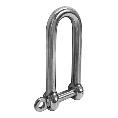 5 Pc 5/16'' Captive Pin Long D-Shackle Stainless Steel For Boat Marine 500 Lbs
