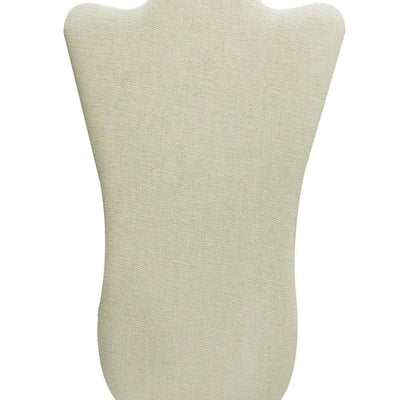 5 PC Beige Soft Linen Necklaces Easel Pad 14-1/4" x 9-7/8" For Holder Display Organizer Jewelry