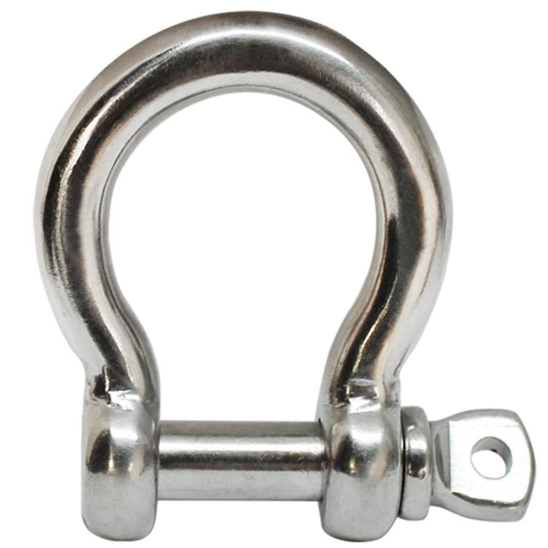 5 PC Boat Chain Rigging Bow Shackle Anchor Stainless Steel Paracord 3/8&