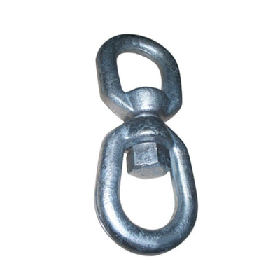 5 Pc Boat Marine Galvanized 1/4'' EYE EYE Swivel Marine Mooring 850 Lbs Cap.