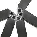 5 PC Indexable Carbide Inserts Turning Tool Bit Holder 3/4" Shank Turning Facing Bore Thread V Groove