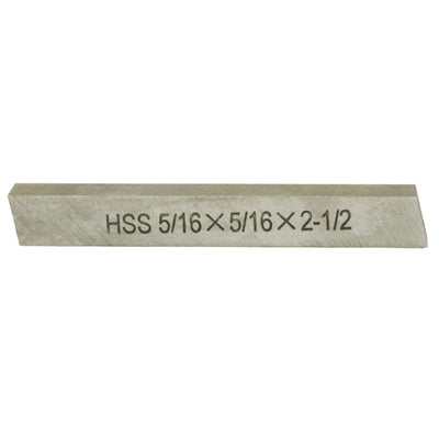5 PC 5/16" x 5/16" x 2-1/2" HSS Square Tool Bits Rectangular Lathe Fly Cutter