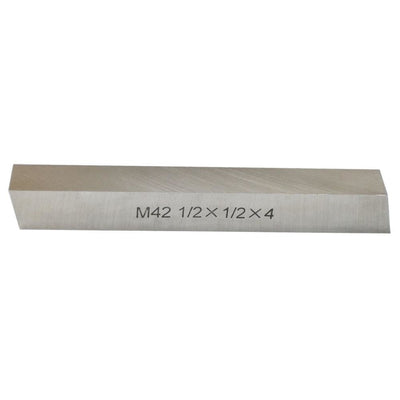 5 PC M42 Cobalt 1/2" x 1/2" x 4" HSS Square Tool Bits Lathe Milling Fly Cutter