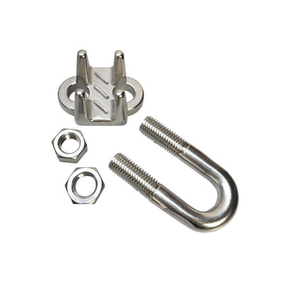 5 PC Marine Industrial 5/16" Heavy Duty Wire Rope Clip Clamp Stainless Steel Cable Rigging Boat