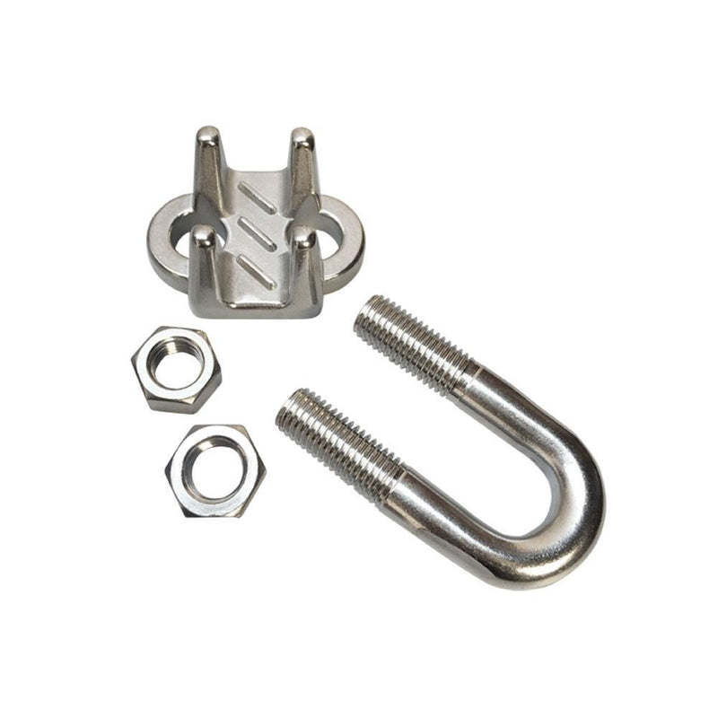 5 PC Marine Industrial 5/16" Heavy Duty Wire Rope Clip Clamp Stainless Steel Cable Rigging Boat