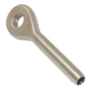 5 PC Swage Eye Terminal End for 3/16" Wire Rope Solid Stainless Steel 316 Grade