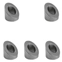 5 PCS 316 Stainless Steel 37 Degree Angled Washer for Cable Railing - 1/4 Cable