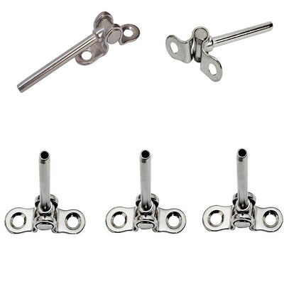 5 PCS Stainless Steel 1/8" Marine Deck Toggle Swage Stud Cable Railing Rail Rig