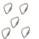 5 PCS Stainless Steel 3/16" Marine Triangle Quick Link 660 LBS Boat Rig