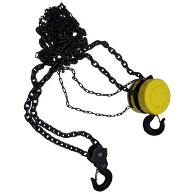 5 Ton 3/8" Chain Hoist Lift Winch Puller Block Pulley Come Along Hand Tools