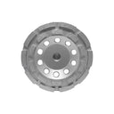 5" Double Row Diamond Grinding Cup Wheel 5/8-11" Grinding Wet/Dry For Concrete Masonry