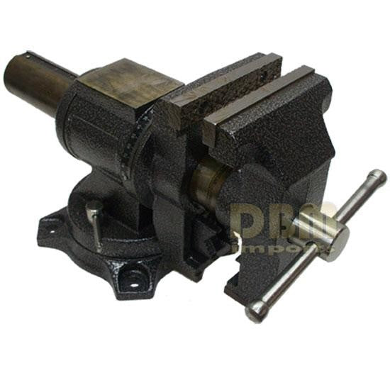 5" MULTI PURPOSE VISE ANVIL PIPE 360º Scale Ruler Swivel Base & Jaw