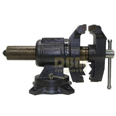 5" MULTI PURPOSE VISE ANVIL PIPE 360º Scale Ruler Swivel Base & Jaw