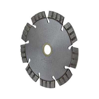 5''L Turbo Segmented Diamond Saw Blade Concrete Hard Brick Field Stone Cutter 7/8''-5/8'' Arbor