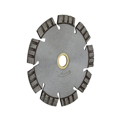 5''L Turbo Segmented Diamond Saw Blade Concrete Hard Brick Field Stone Cutter 7/8''-5/8'' Arbor