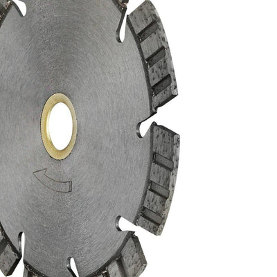 5''L Turbo Segmented Diamond Saw Blade Concrete Hard Brick Field Stone Cutter 7/8''-5/8'' Arbor