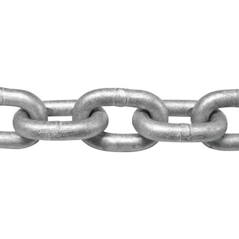 5/16" x 100 Ft Grade 30, Hot Dip Galvanized Steel Proof Coil Chain
