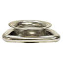 5/16'' Stainless Steel Marine Boat D ring Thimble Round Shave Wire Rope