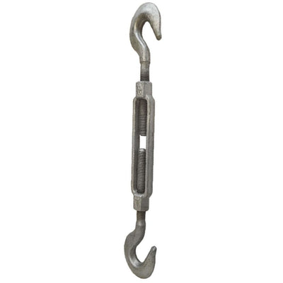 5/8 x 12" Turnbuckle Hook Hook Galvanized Steel 2250 LBS Marine Boat Shade Sail