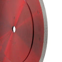Red 10” Porcelain Tile Diamond Blade, Wet Cutting Disc with 5/8” Arbor for Granite, Ceramic & Stone