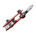 5/8'' Eye Hook 3'' Aluminum Sheave Block W/ hook Wire Rope Snatch Rig Rigging