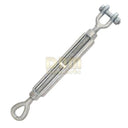 5/8'' x 12'' Turnbuckle JAW EYE Pulley Galvanized Drop Forge Turnbuckle