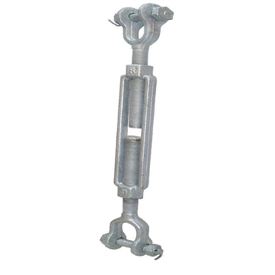 5/8'' x 18'' Turnbuckle JAW JAW Pulley Galvanized Drop Forge Turnbuckle