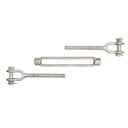 5/8'' x 18'' Turnbuckle JAW JAW Pulley Galvanized Drop Forge Turnbuckle