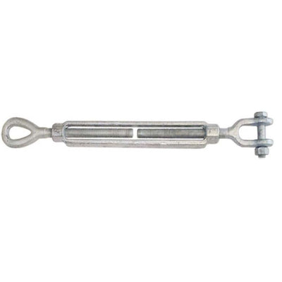5/8'' x 6'' Turnbuckle JAW EYE Pulley Galvanized Drop Forge Lifting Rigging