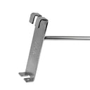 50 PC 8" Chrome Grid Wall Metal Hooks, Display For Use W/ Gridwall Panels