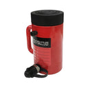 50 Ton 6" Stroke Single Acting Hydraulic Cylinder Lifting Jack Ram 10" Closed Height W/ Lock Nut