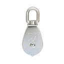 50mm Stainless Steel Single Sheave Swivel Eye Pulley Marine Rigging Hoist Lift  800 Lb Cap