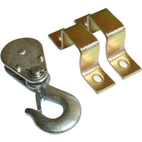 510W Electric Wire Rope Cable Hoist Lift Pulley 220 lb / 440lb