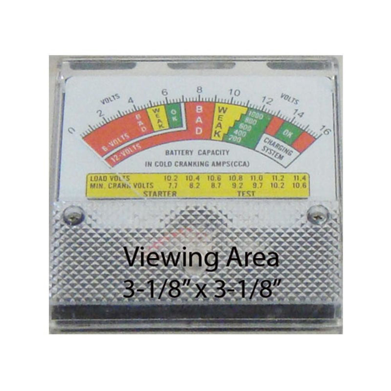 6 / 12 Volt Battery Load Charging Cranking Test Tester