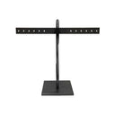 7'' High Raw Steel Earring Display Stand Retail Store Fixture Holds 6 Pairs, Industrial Jewelry Rack for Stud & Dangle Earrings