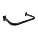 6 PC  Black U Shaped Hangrail Curved Tube Hanger Gridwall Bracket Clothing Rack Retail Display
