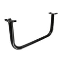 6 PC  Black U Shaped Hangrail Curved Tube Hanger Gridwall Bracket Clothing Rack Retail Display