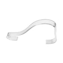 6 PC Acrylic Lucite Clear Shoe Shaper Retail Shop Display Sandal Insert Heel Form 8" x 5"