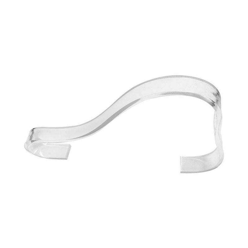 6 PC Acrylic Lucite Clear Shoe Shaper Retail Shop Display Sandal Insert Heel Form 8" x 5"