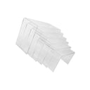 6 PC Display Fixture Clear Lucite Acrylic U Cubes Riser Nester Display Retail Store
