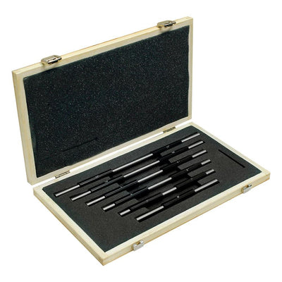 6 Pcs Outside Micrometer Precision Machinist Tool Set 6-7''/7-8''/8-9’’/9-10''/10-11''/11-12'',0.0001" Graduation