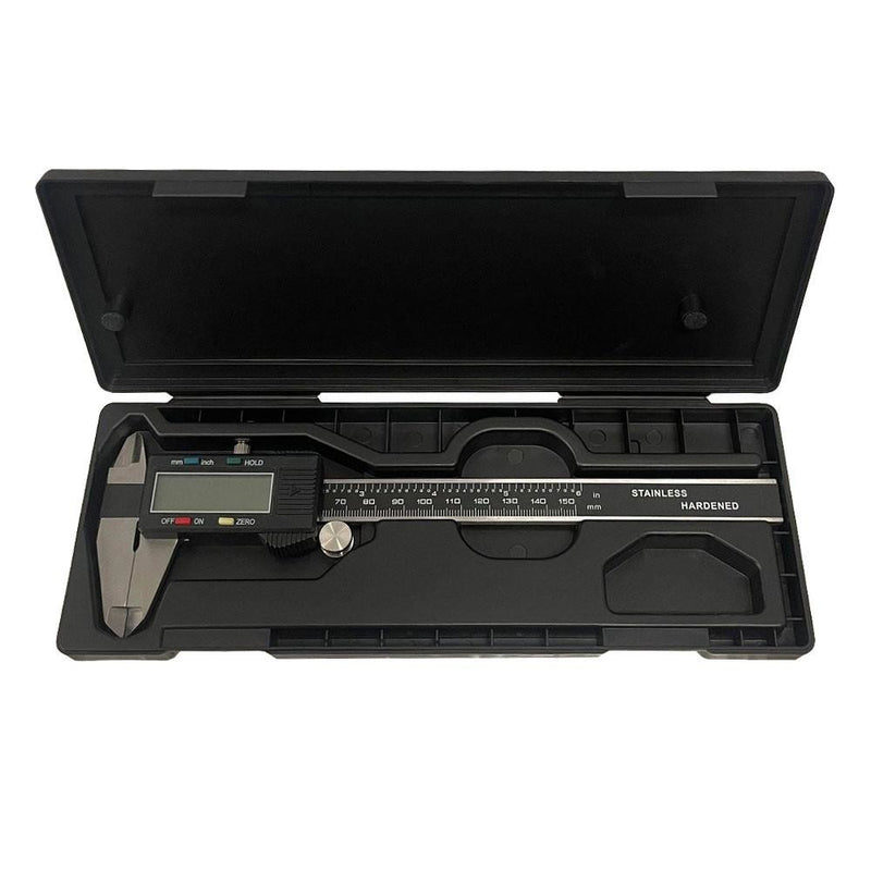 6"/150mm Digital Caliper Micrometer Measuring Tool with LCD Screen, Inch/Millimeter Conversion